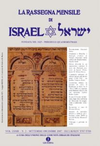 la-rassegna-mensile-di-israel-lxxiii-3-ebraismo-italiano-dal-rinascimento-agli-inizi-dell-emancipazione